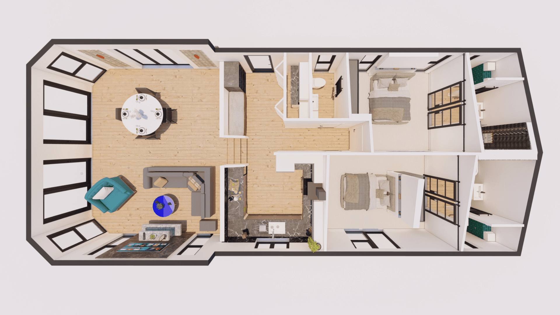 Image of the houses floor plan