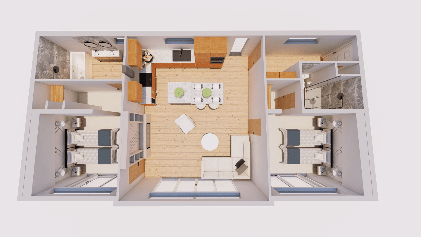 Image of the houses floor plan