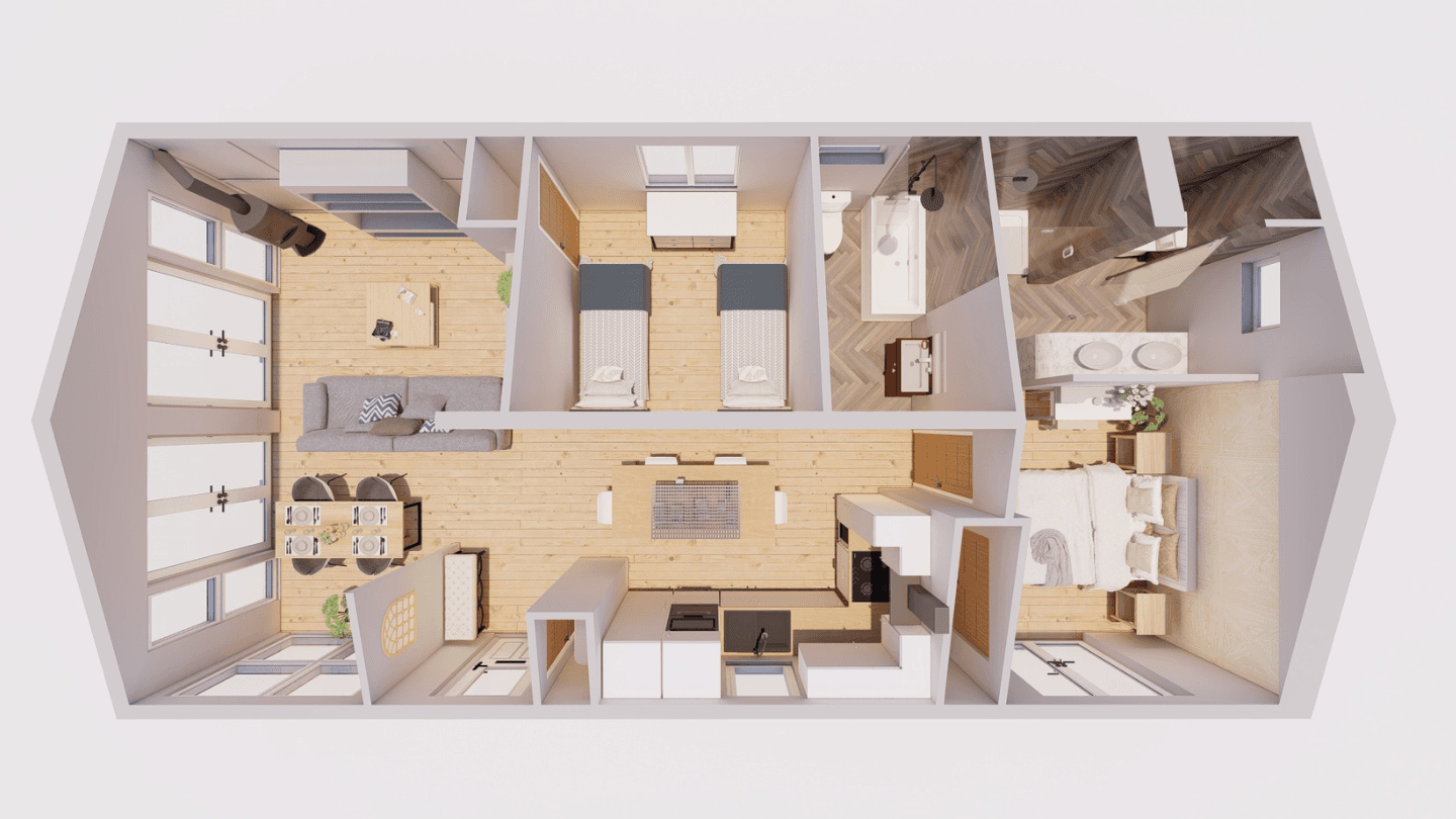 Image of the houses floor plan