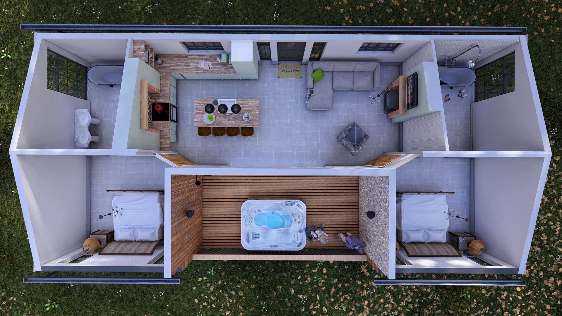 Image of the houses floor plan