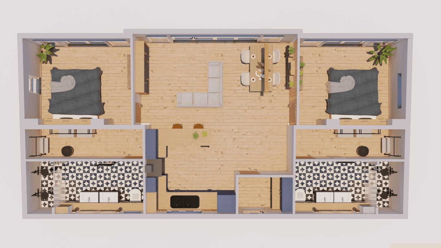 Image of the houses floor plan