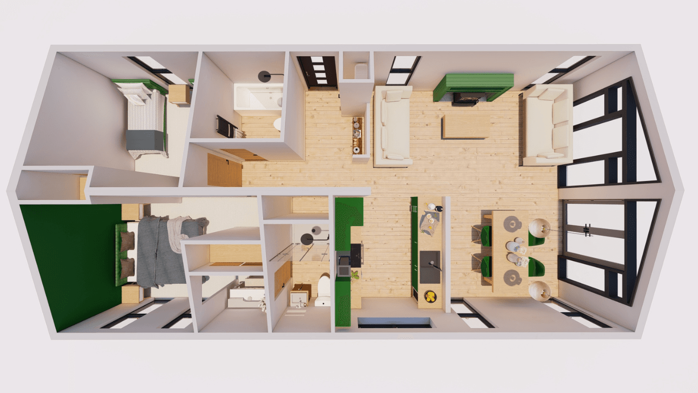 Image of the houses floor plan