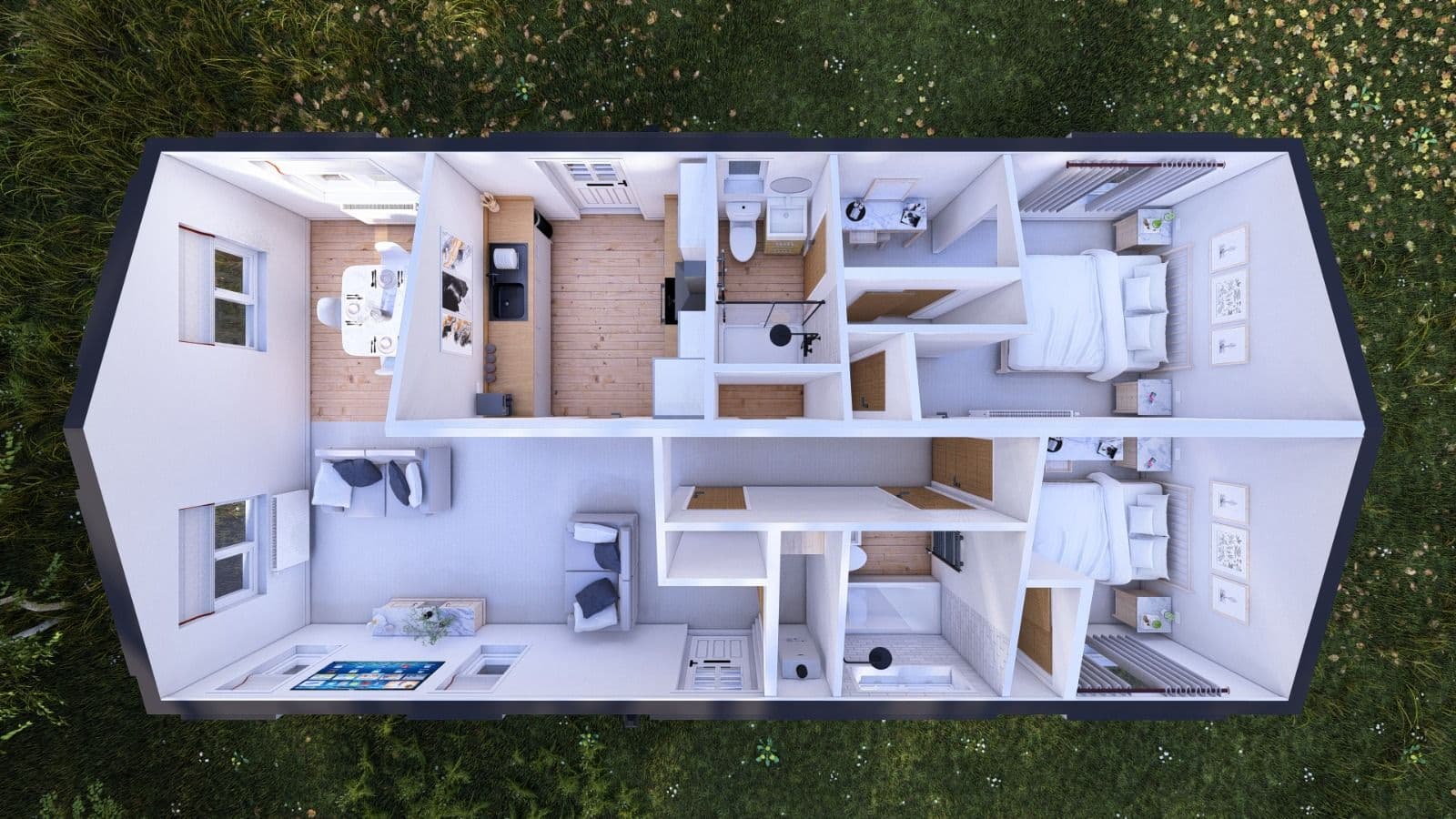 Image of the houses floor plan