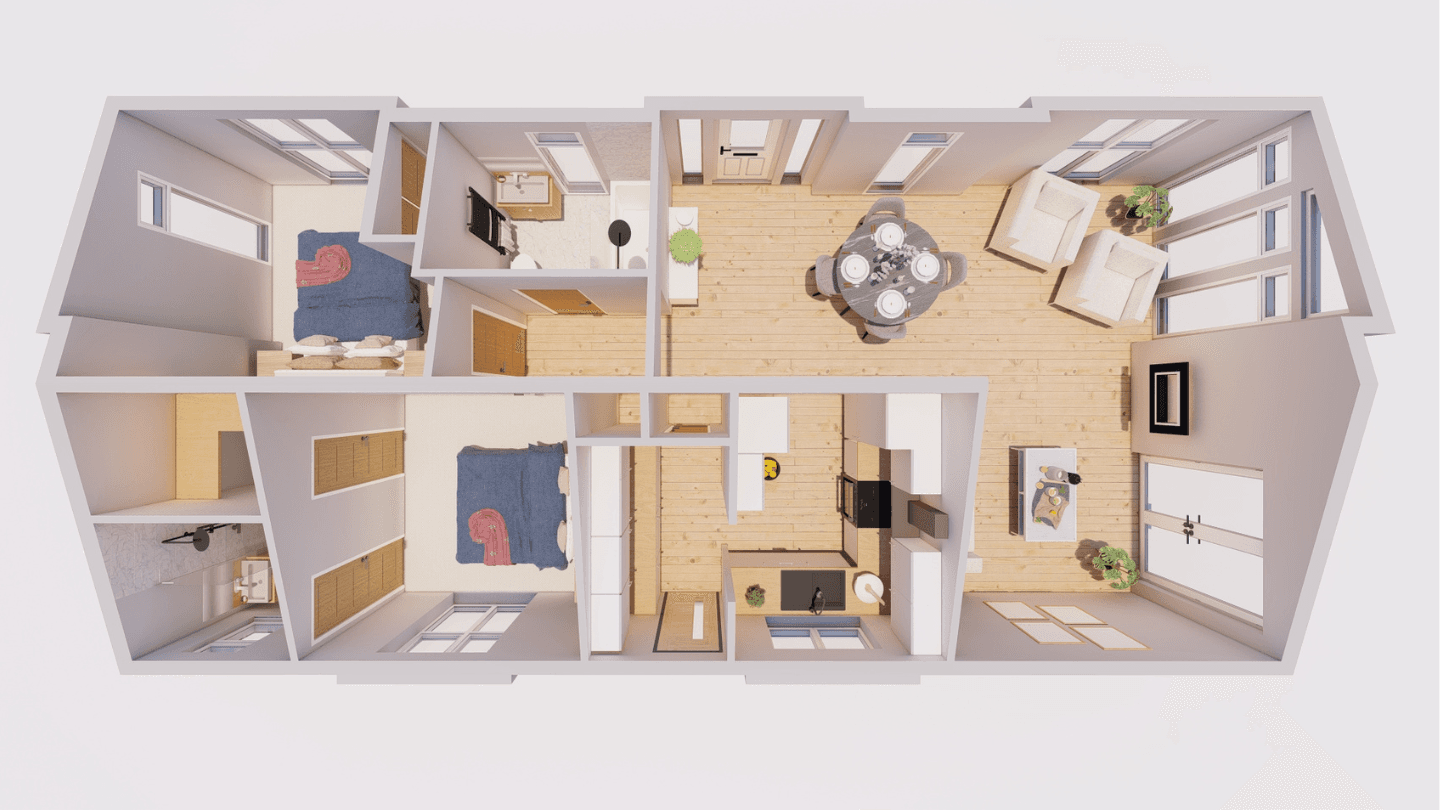 Image of the houses floor plan